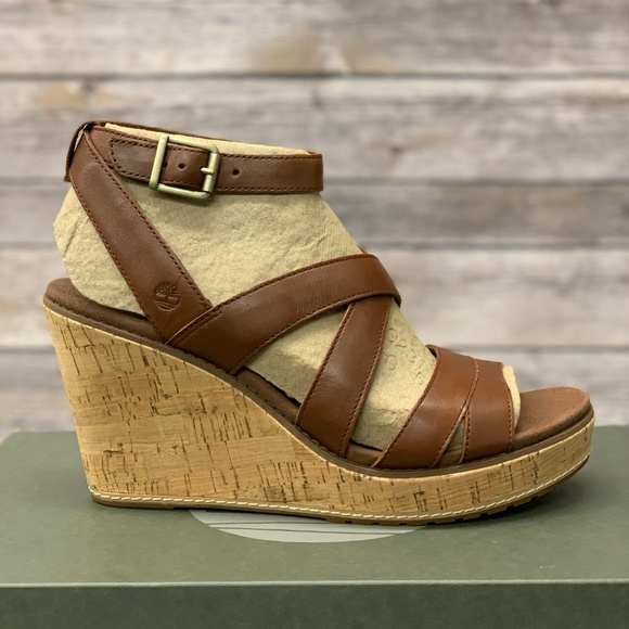 timberland womens wedge sandals